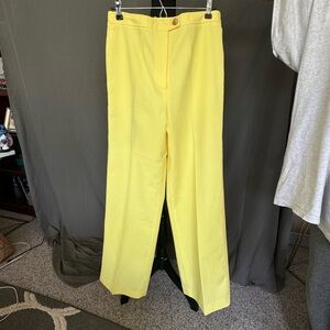 Vintage yellow trousers